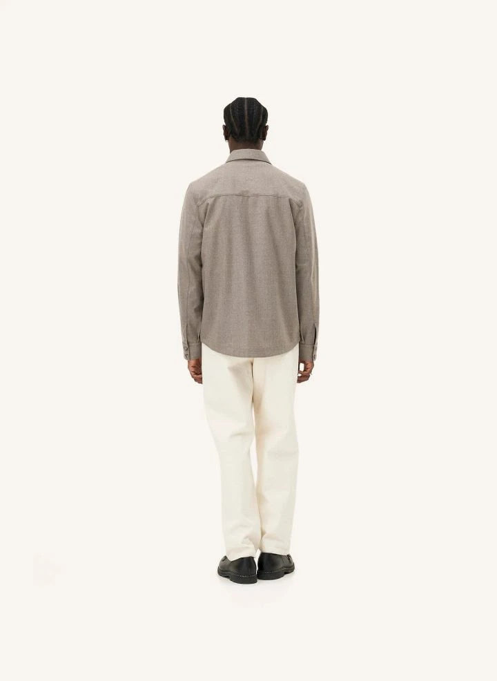 Noyoco - Ottawa Virgin Wool Shirt Jacket | Natural
