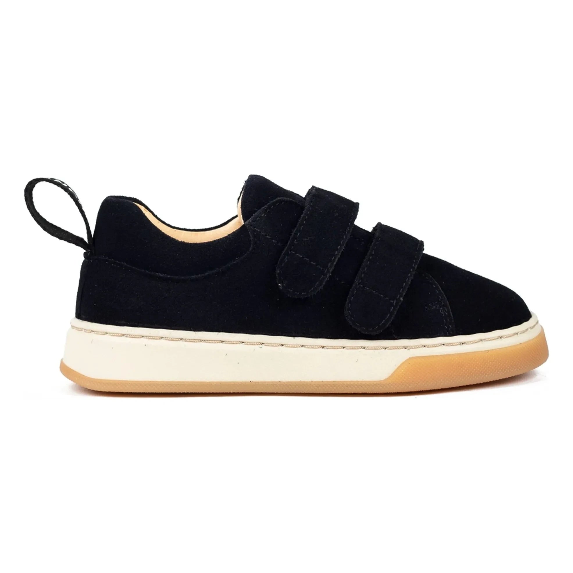 Angulus - Double Scratch Suede Sports Shoes | Navy Blue