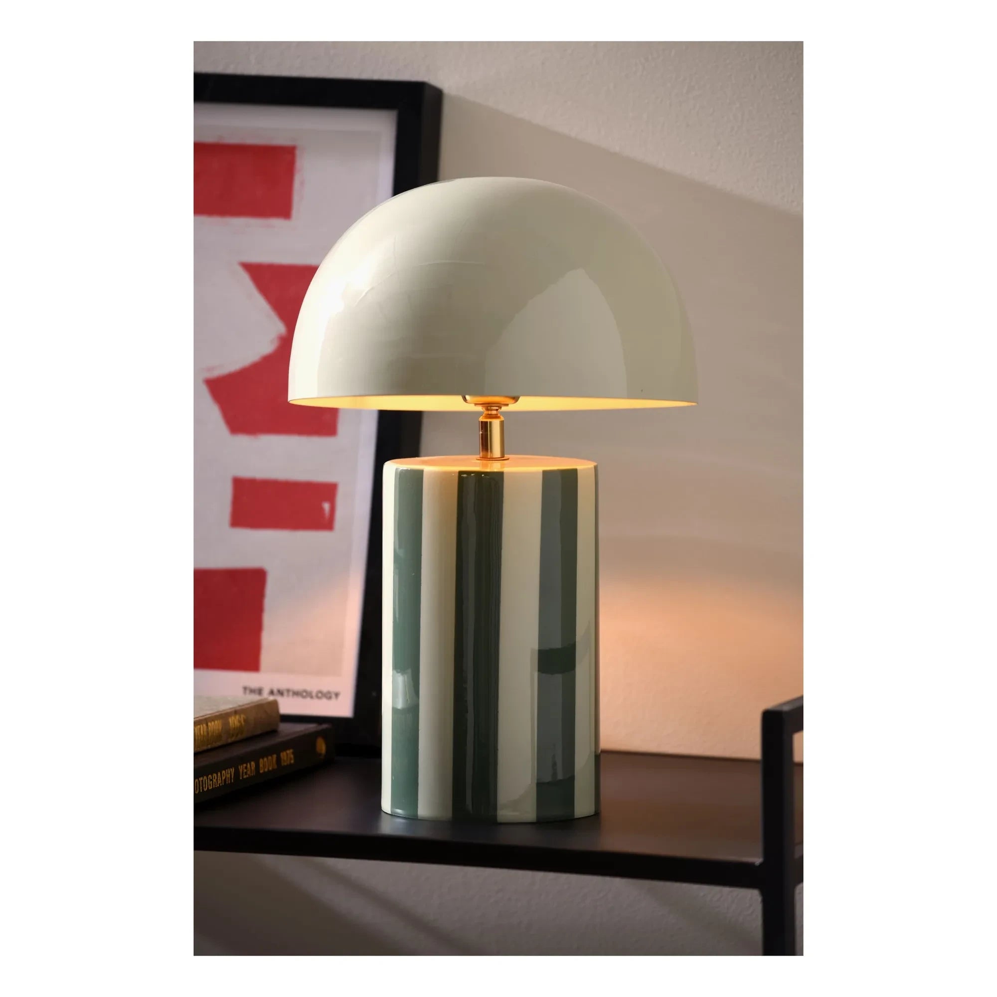 Present Time - Rayado Lamp | Green
