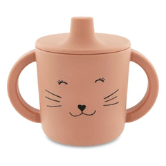 Trixie - Mrs. Cat Silicone Training Cup | Pink