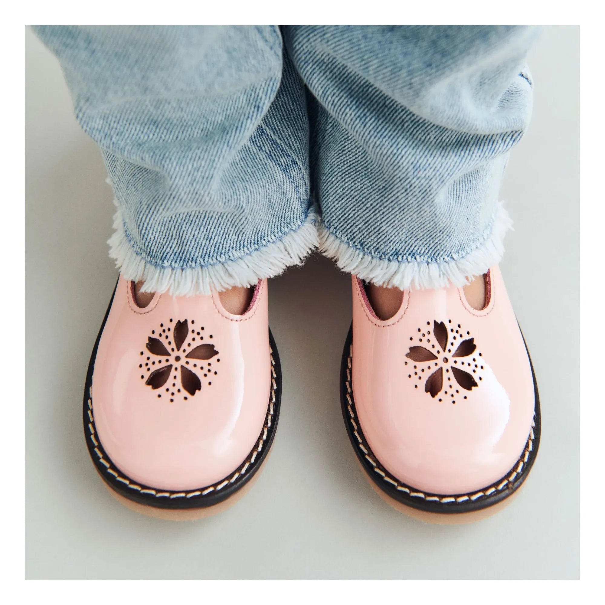 Wheat - Mary Jane Shelby Sandals | Light Pink