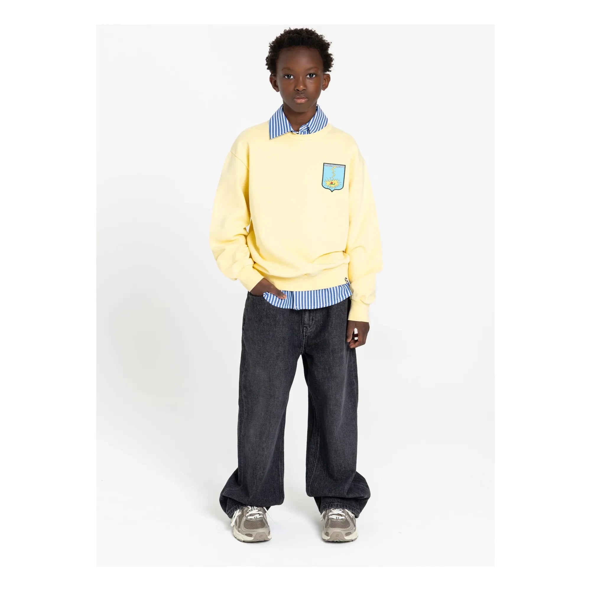 Finger in the nose - Rogue Striped Shirt | Blue