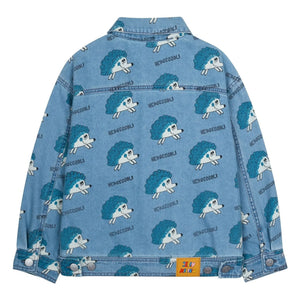 Jelly Mallow - Denim Quilted Jacket | Blue