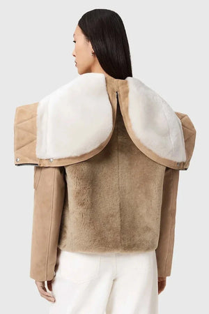 AllSaints Süet Ceket