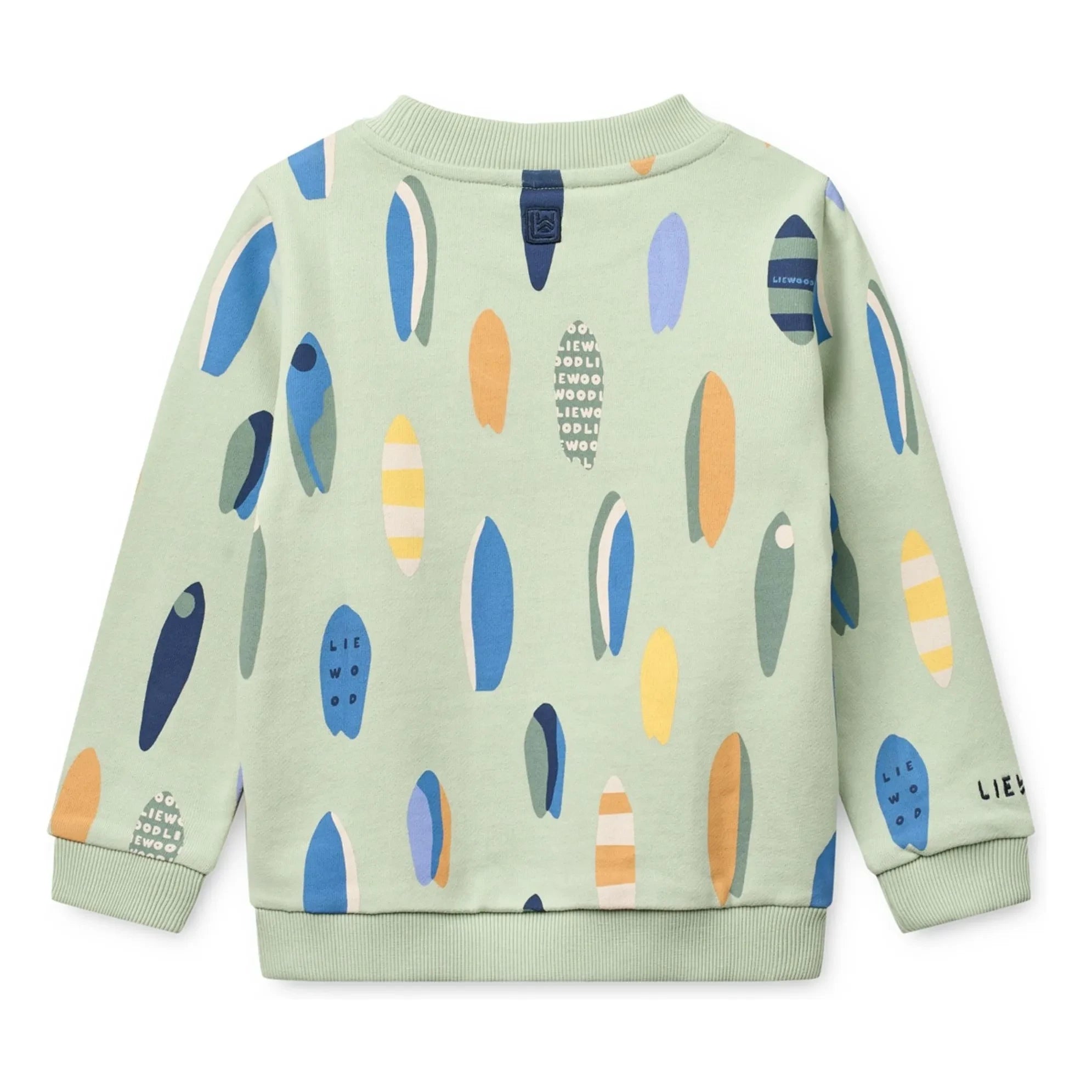 Liewood - Thora Surf organic cotton sweatshirt | Almond green
