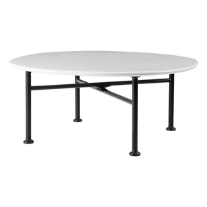 Gubi - Carmel Round Ceramic Side Table, OEO Studio | White