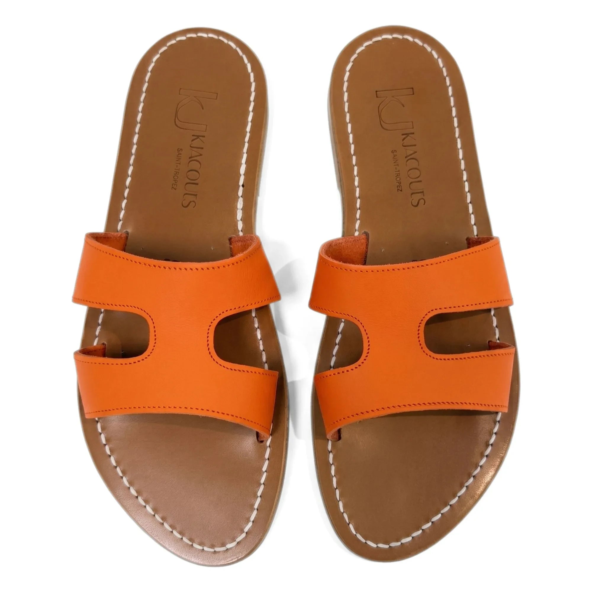 K.Jacques - Menandre Sandals | Mandarin