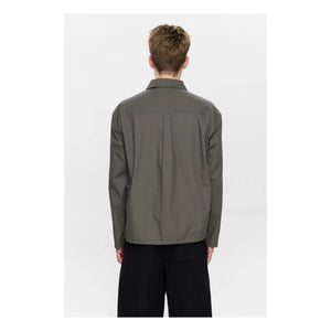 Anerkjendt - Akotto Linen Shirt | Dark Green