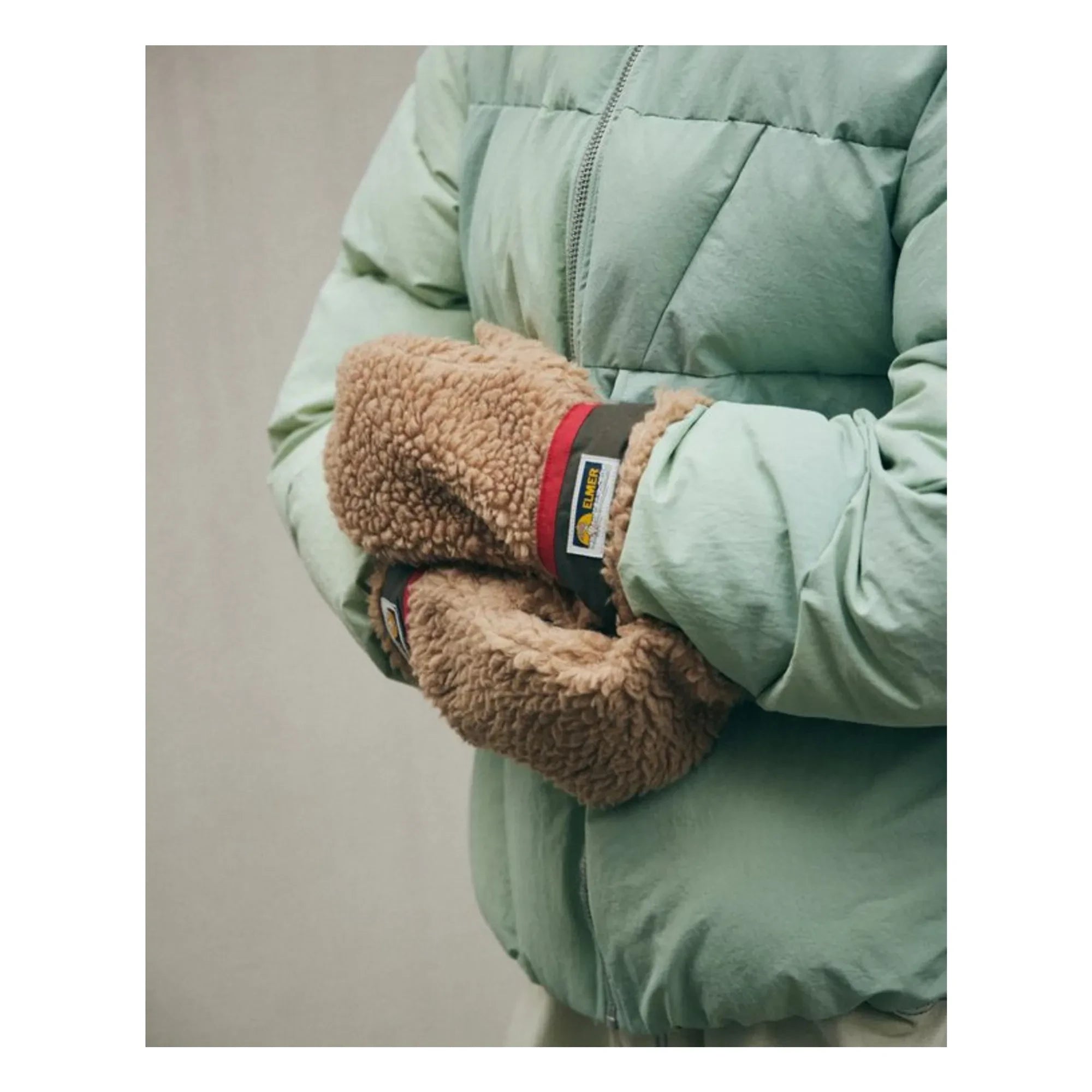 Elmer by Swany - Teddy Wool Gloves | Camel