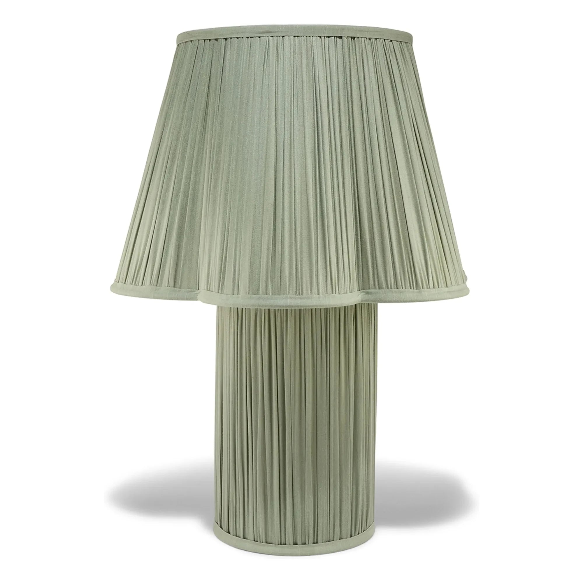 Doing Goods - Myra Silk Table Lamp | Sage