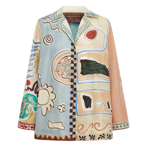 Alémais - Michelle Silk Shirt | Light Blue