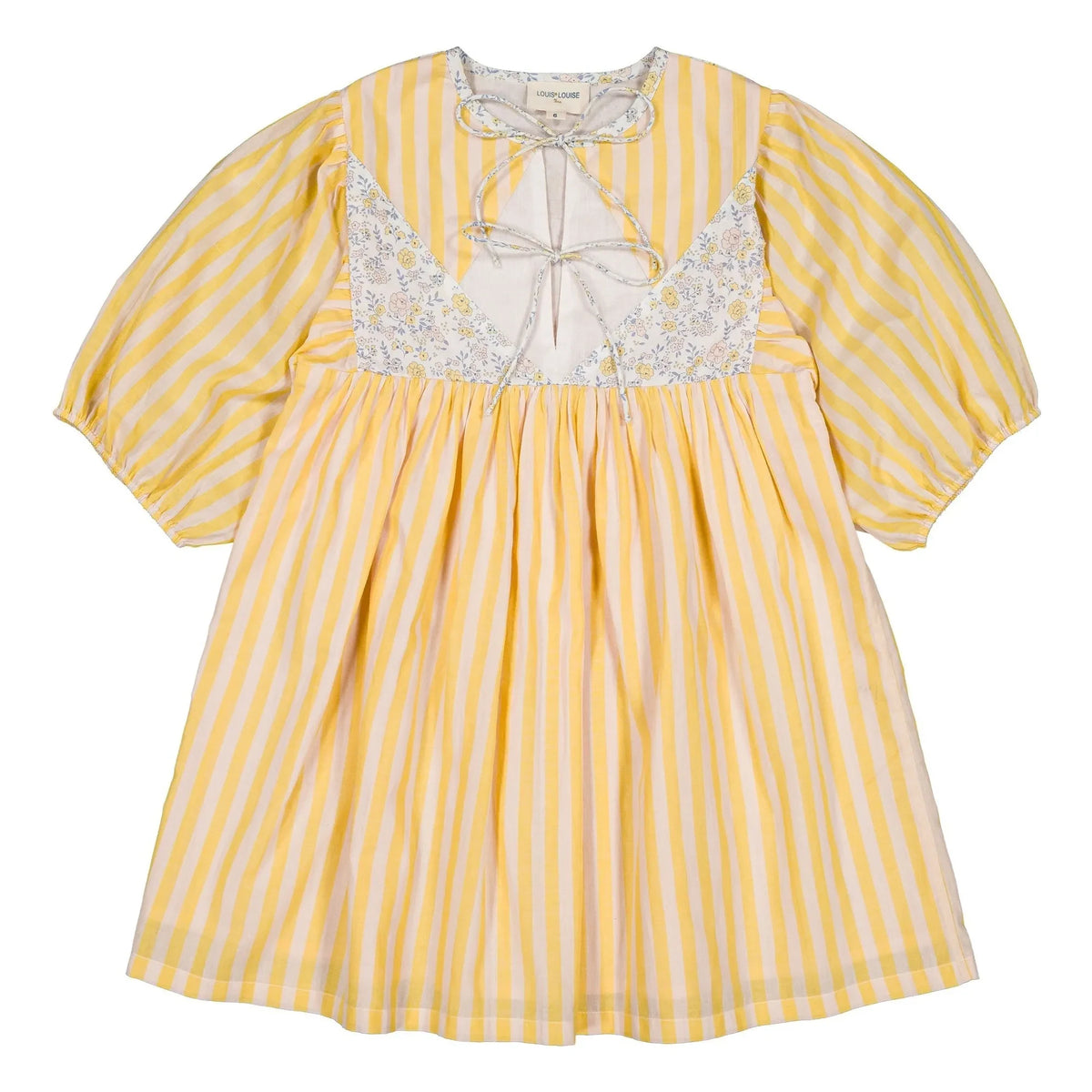 Louis Louise - Pauly Striped Dress | Yellow