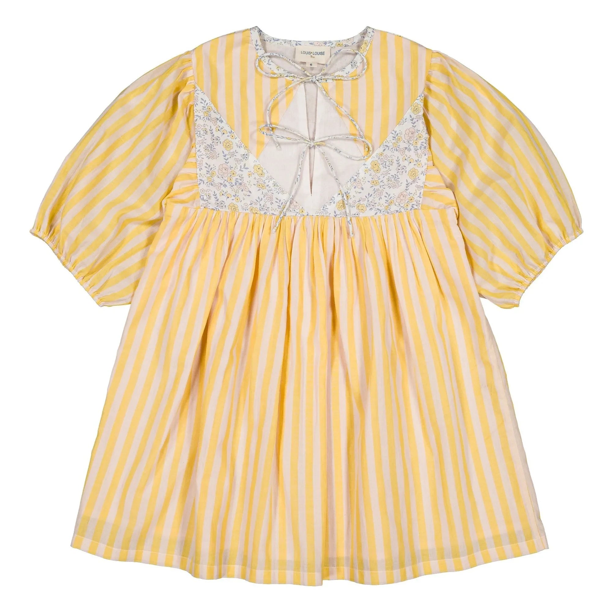 Louis Louise - Pauly Striped Dress | Yellow