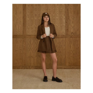 Rylee + Cru - Pleated Skirt | Tobacco