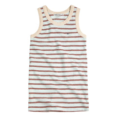 Bobo Choses - Striped Organic Cotton Tank Dress | Light Blue
