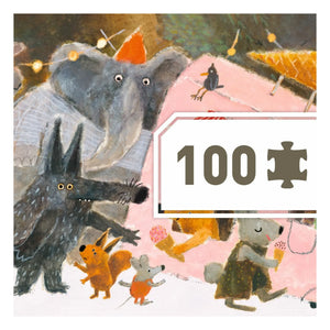 Djeco - Le parc Puzzle - 100 Pieces