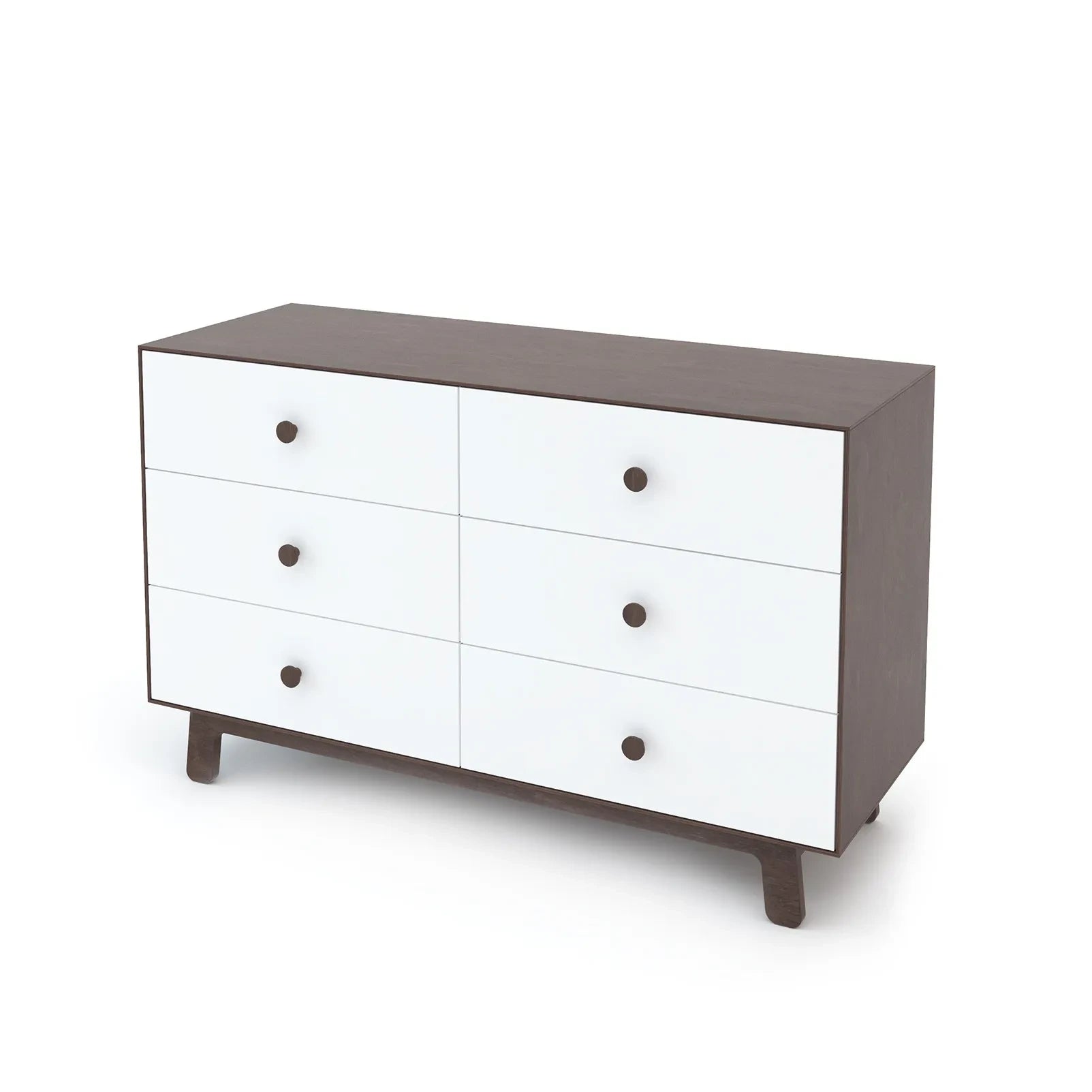 Oeuf NYC - Merlin 6-Drawer Dresser Sparrow Base | White