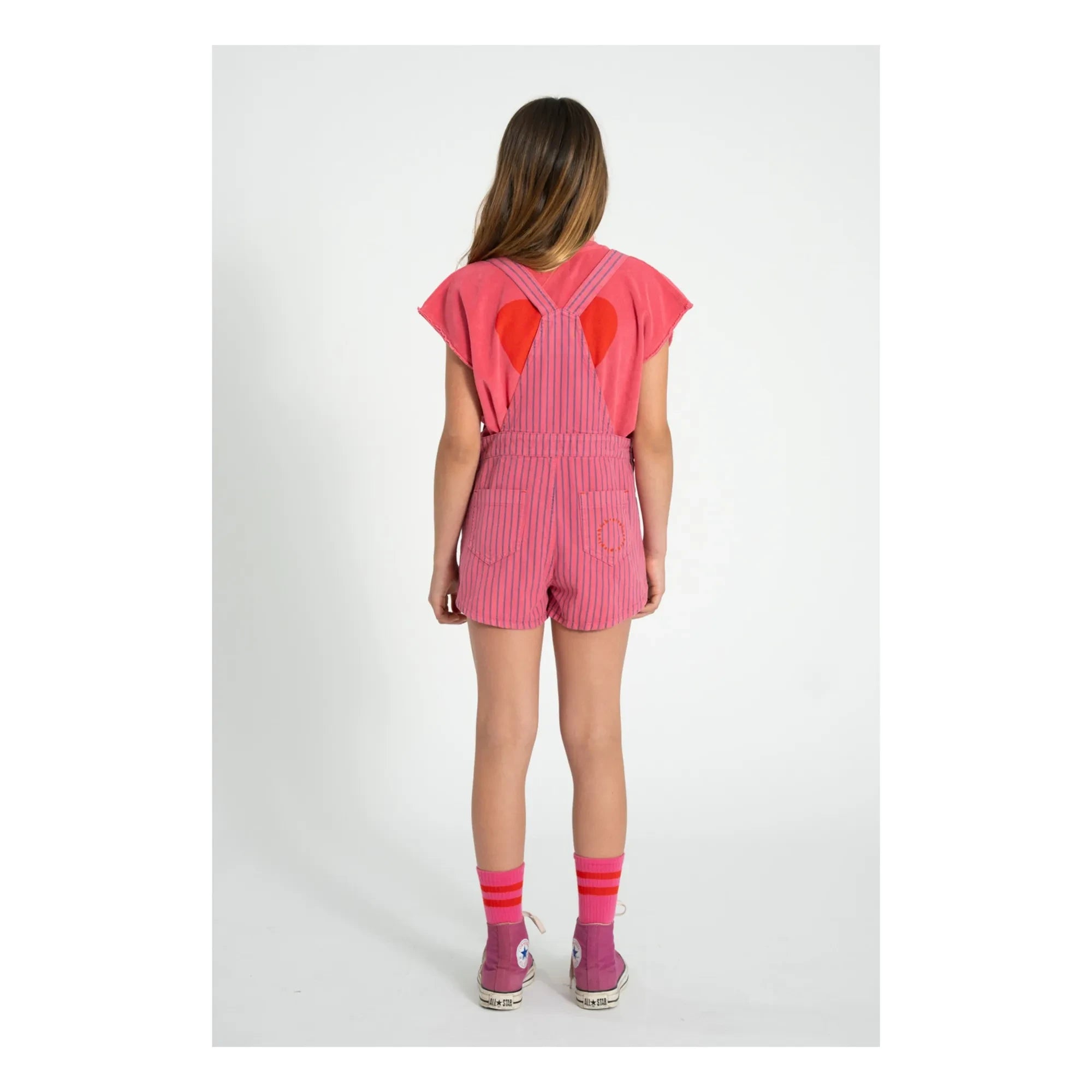Piupiuchick - Love Organic Cotton Foam Top | Fuchsia