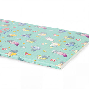 Legami - Exercise Book - A4 Notebook - 8 mm Ruled - Kitty Bubble Tea