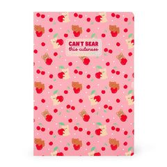 Legami - Exercise Kitap - A4 Defter - 8 mm Ruled - Ayıcık Cherry