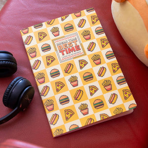 Legami - Exercise Kitap - A4 Defter - 8 mm Ruled - Food Pixel