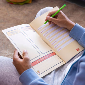 Legami - Exercise Kitap - A4 Defter - 8 mm Ruled - Food Pixel