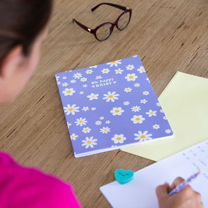 Legami - Exercise Kitap - A4 Defter - 5 mm Squared - Daisy