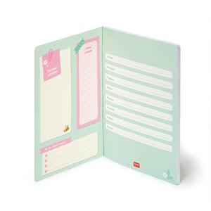 Legami - Exercise Kitap - A4 Defter - 5 mm Squared - Bee Çiçekler