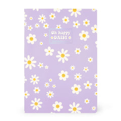 Legami - Exercise Book - A4 Notebook - 4 mm Squared - Daisy