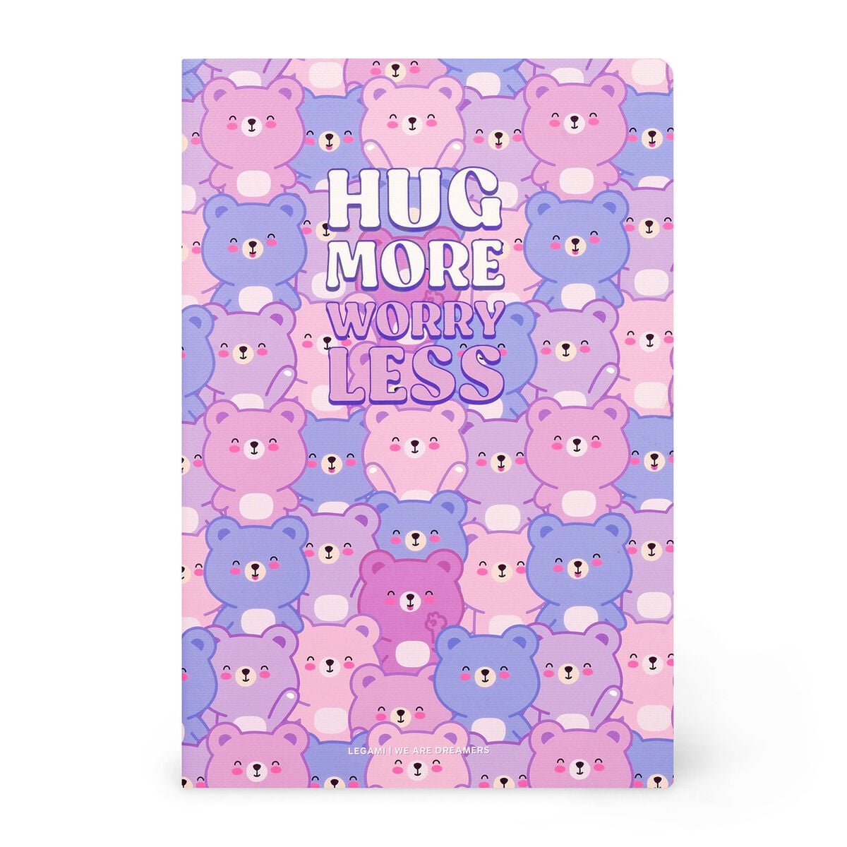 Legami - A5 Lined Defter ile Illustrated Hard Kılıf - Ayıcık