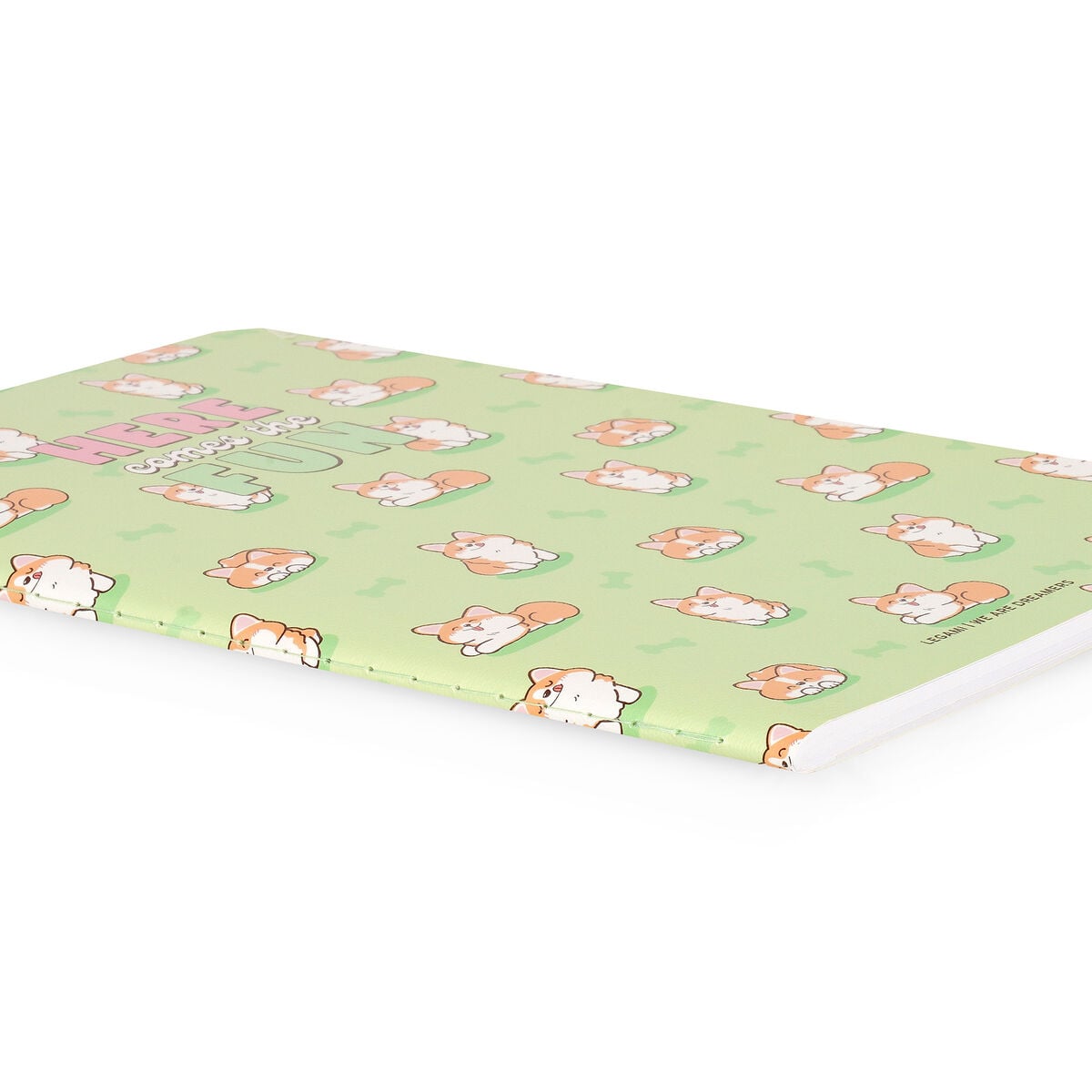 Legami - A5 Lined Defter ile Illustrated Hard Kılıf - Corgi