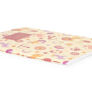 Legami - A5 Lined Notebook with Illustrated Hard Case - Zodiac
