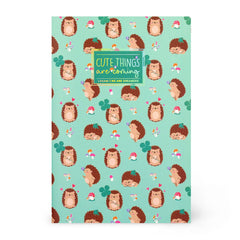 Legami - A5 Blank Defter ile Illustrated Hard Kılıf - Hedgehog