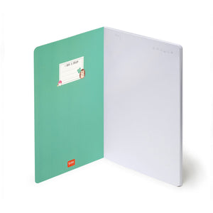 Legami - A5 Blank Defter ile Illustrated Hard Kılıf - Hedgehog