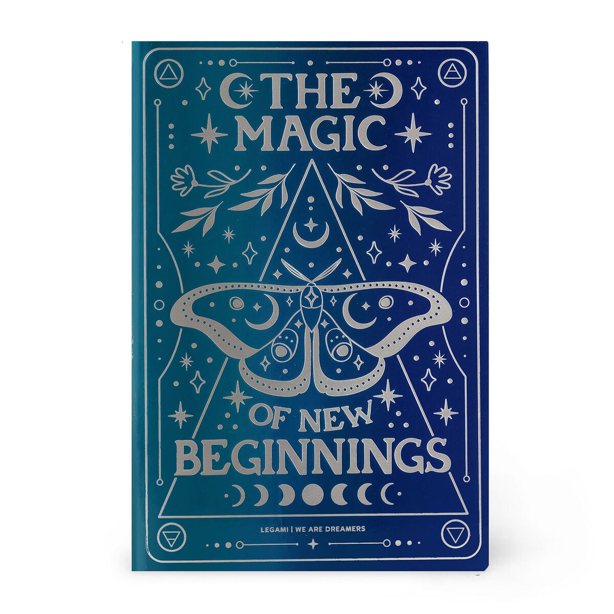 Legami - A5 Blank Defter ile Illustrated Hard Kılıf - Moth