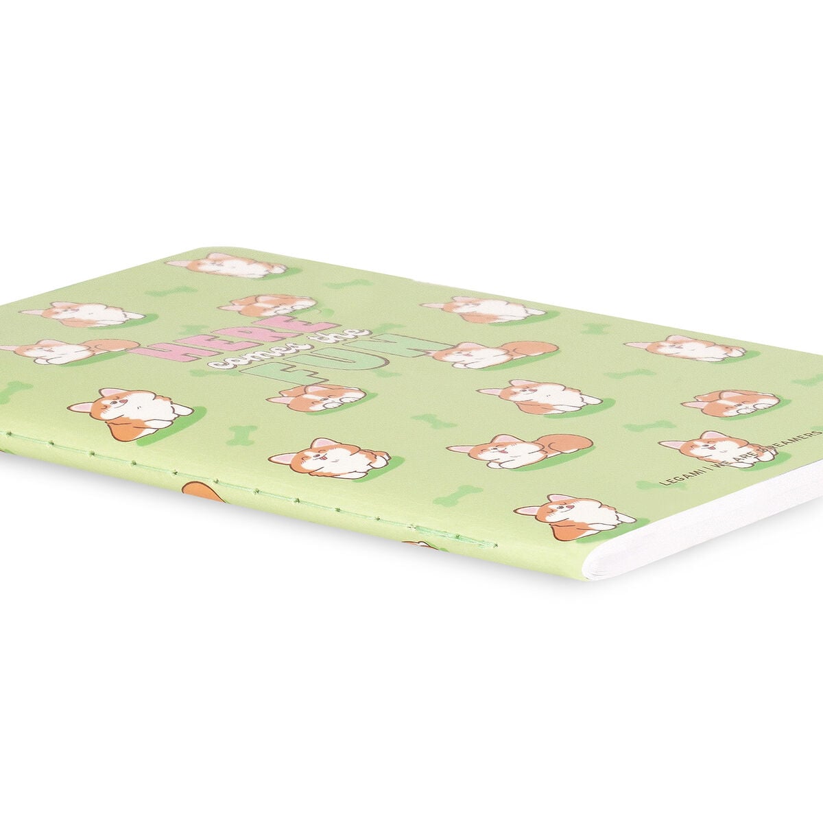 Legami - A6 Lined Defter ile Illustrated Hard Kılıf - Corgi