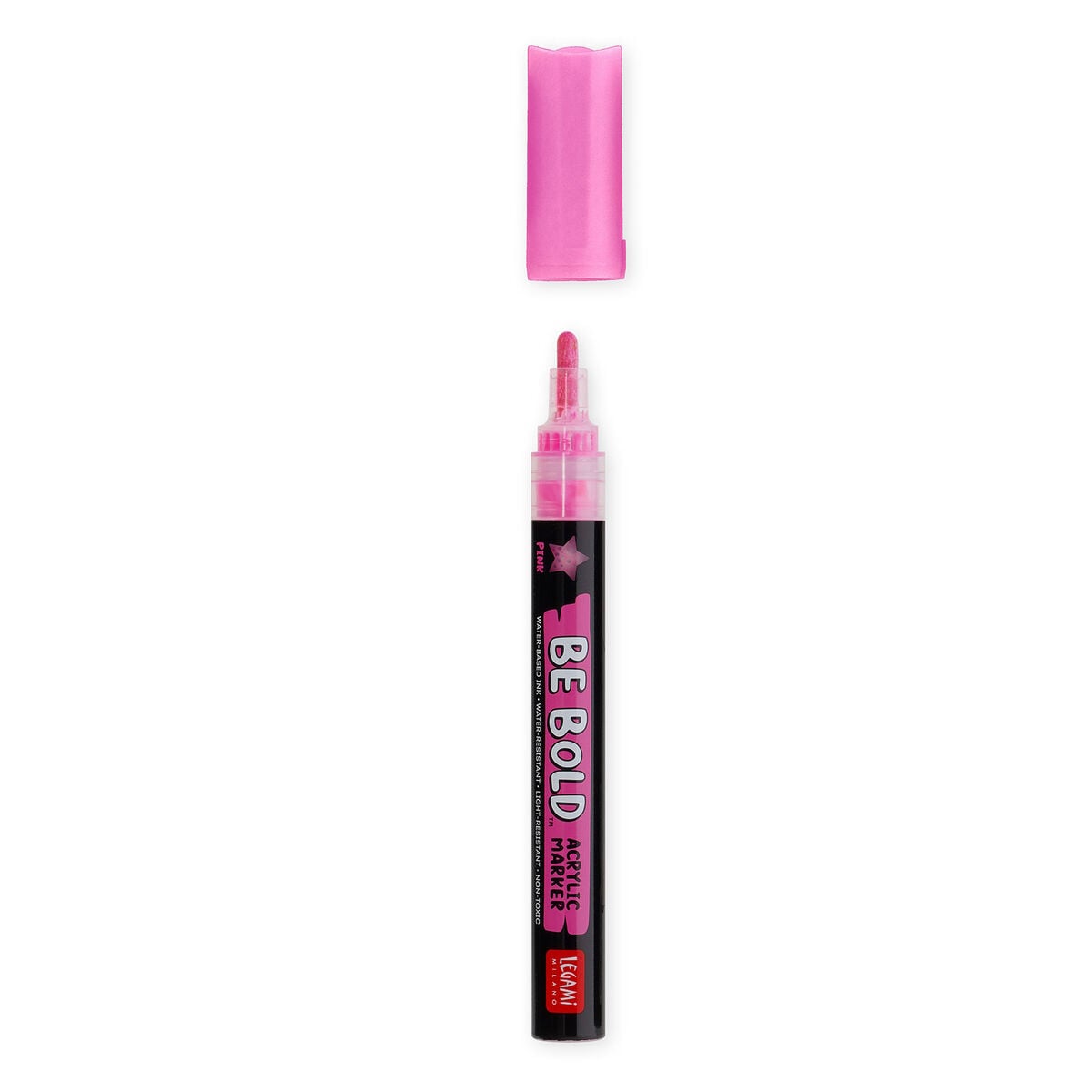 Legami - Acrylic Paint Marker - Pink Ink - Be Bold