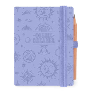 Legami - 12-Month Mini 2-Day Günlük - 2027 - Cosmic Lilac