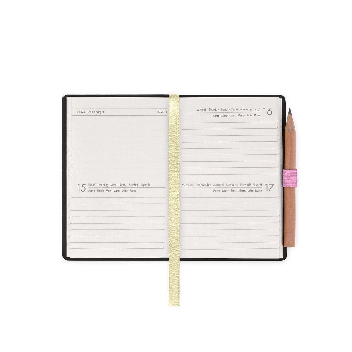 Legami - 12-Month Mini 2-Day Planner - 2027 - Sunrise Lover