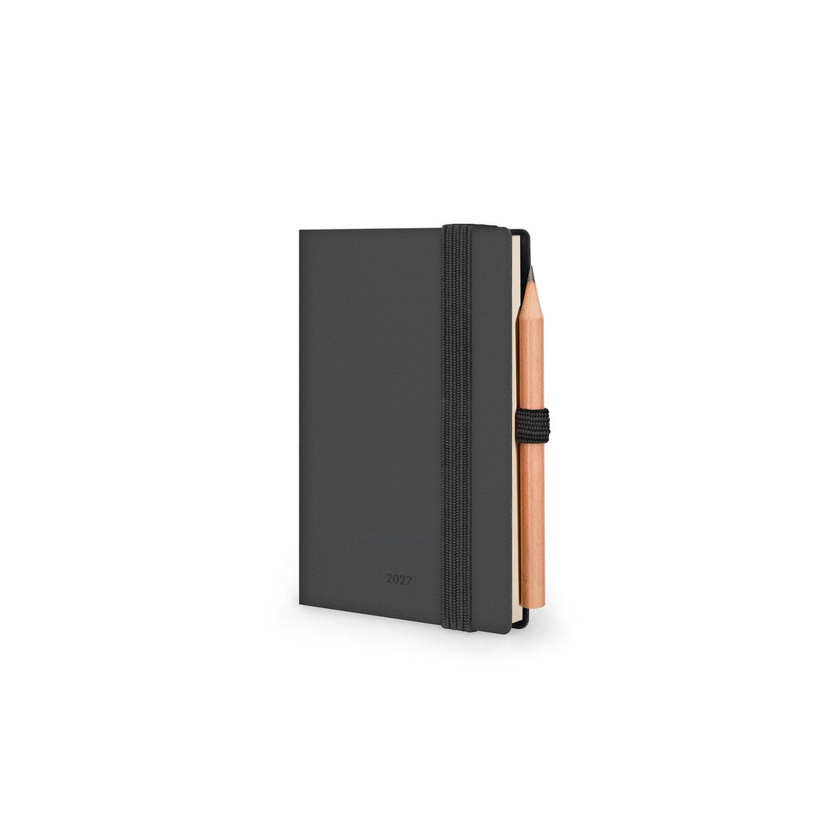 Legami - 12-Month Mini 2-Day Planner - 2027 - Black Suit
