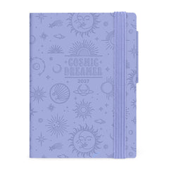 Legami - 12-Month Mini Weekly Planner 2027 - Cosmic Lilac