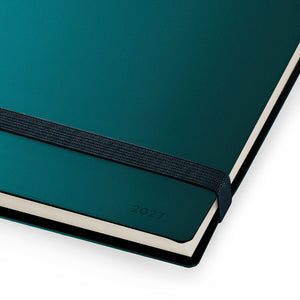 Legami - 13-Month Small Horizontal Weekly Planner 2027 - Deep Teal