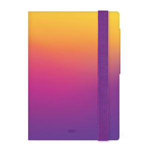 Legami - 12-Month Small Daily Planner 2027 - Sunset Vibes