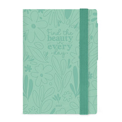 Legami - 12-Month Small Daily Diary 2027 - Botanic Garden