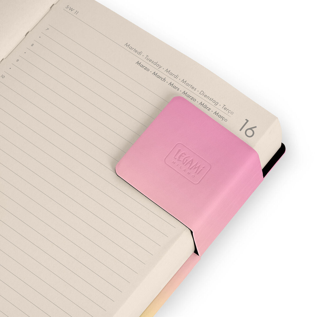 Legami - 12-Month Medium Daily Planner 2027 - Sunrise Lover