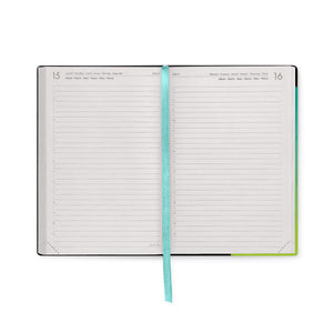 Legami - 12-Month Medium Daily Planner 2027 - Shades Green
