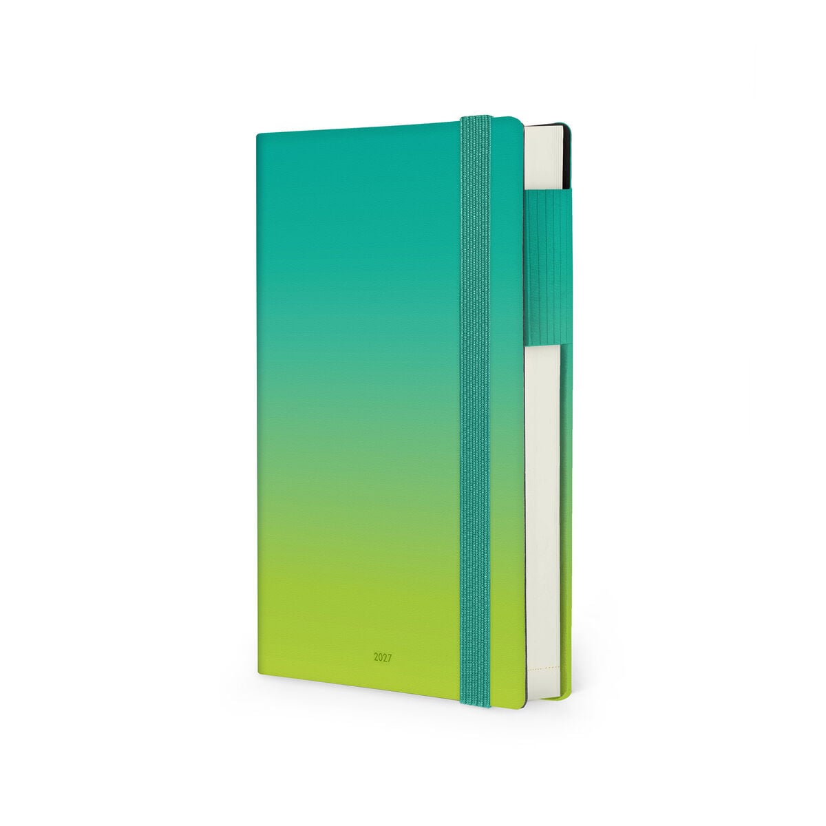 Legami - 12-Month Medium Daily Planner 2027 - Shades Green