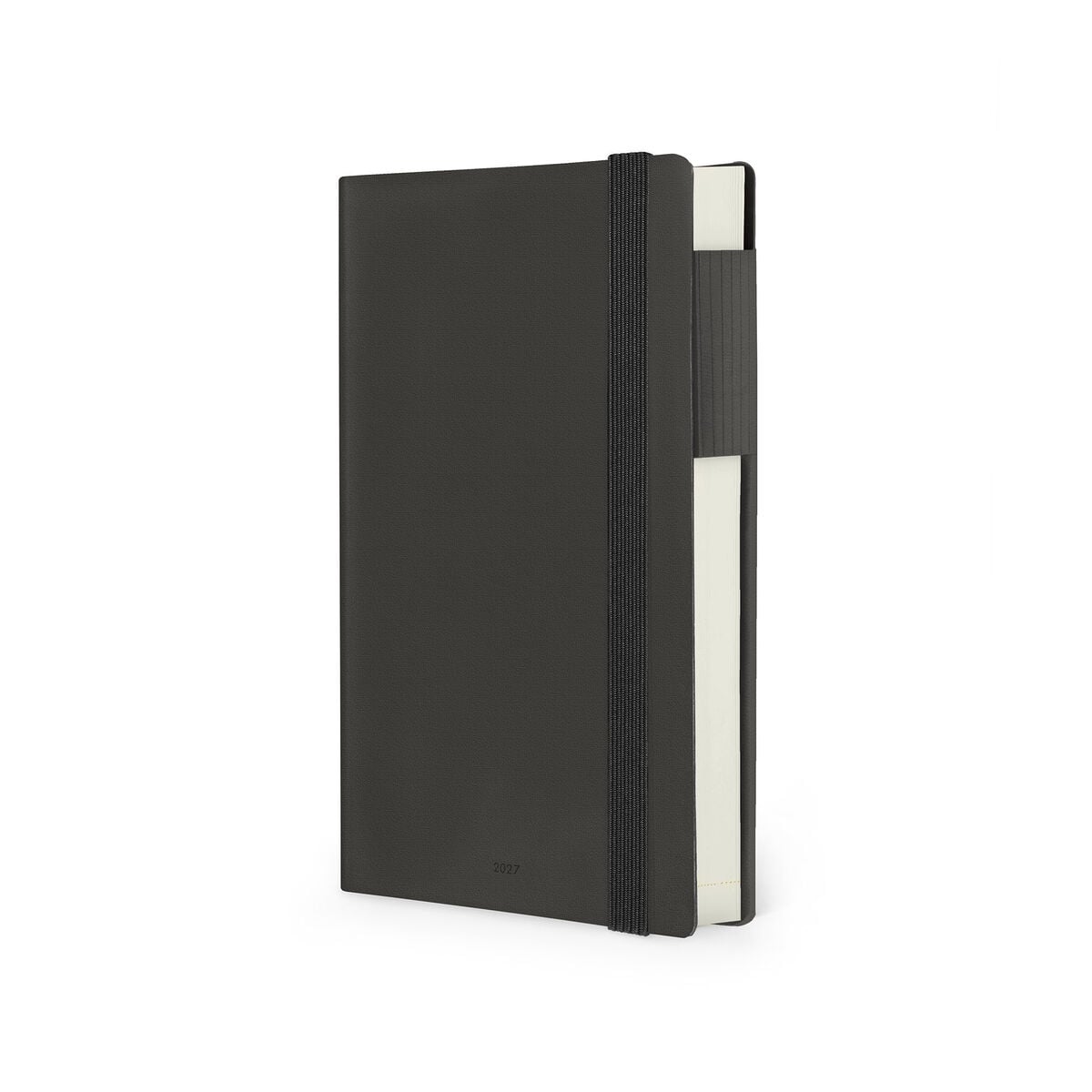 Legami - 12-Month Medium Daily Planner 2027 - Black Suit