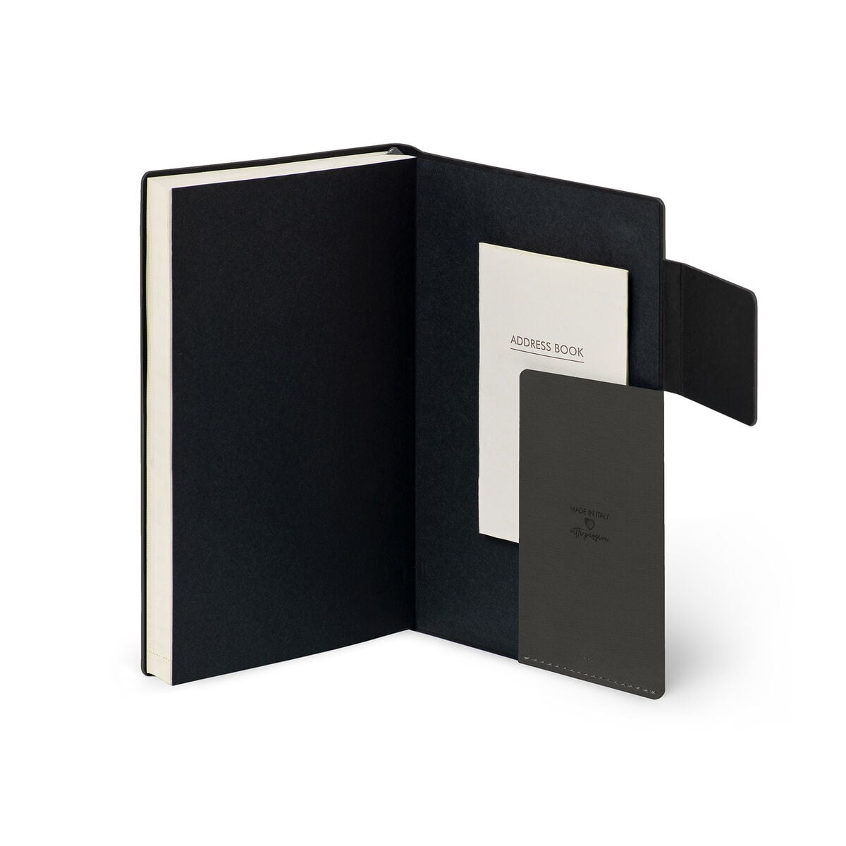 Legami - 12-Month Medium Daily Planner 2027 - Black Suit