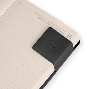 Legami - 12-Month Medium Daily Planner 2027 - Black Suit